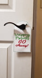 Wrapping Present Door Hanger