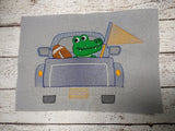 College Gator Truck Sketch