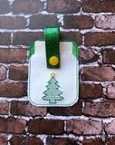 Christmas Tree Credit Card Holder Fob