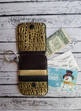 Credit Card Holder Fob with Flap - 5x7 ONLY