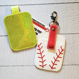 Credit Card Holder Fob - Baseball/Softball