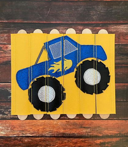 Monster Truck Stick Puzzle