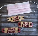 Faith over Fear Mask Attachment