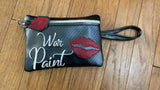 War Paint Zip Bag and Zipper Pull