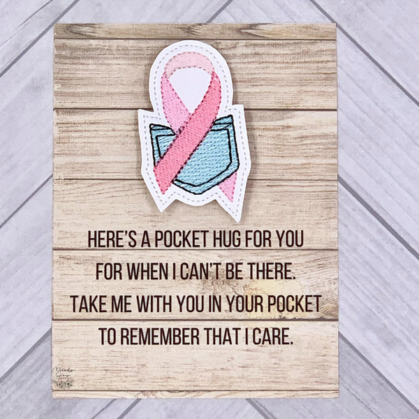 Awareness Ribbon Pocket Hug – A-Z Blanks and Designs