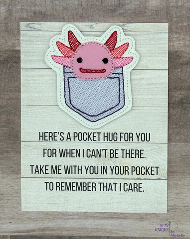 Axolotl Pocket Hug
