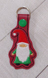 Christmas Gnome Key Fob