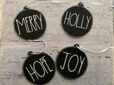 RD Inspired Ornament set of 7