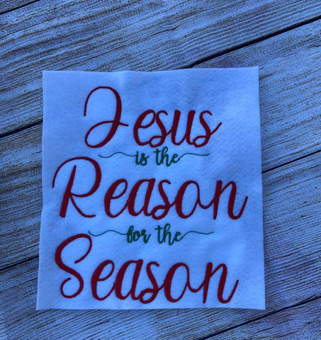 Jesus is the reason wording