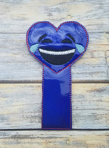 Emoji Heart Laughing Bookmark