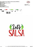 Let's Salsa Wording