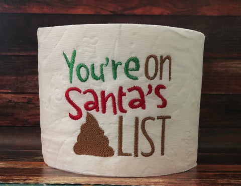 Toilet Paper - Santa's List