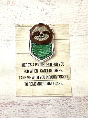 Sloth Pocket Hug