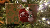 Snowman Package Tag