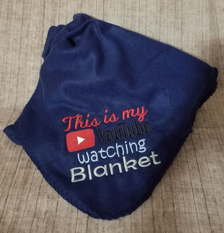 YouTube Watching Blanket 5x7 ONLY