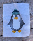 Penguin Boy Sketch - 5 Sizes