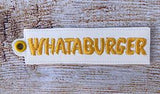 Whata Burger Key Fob Set