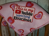 YouTube Watching Blanket 6x6 ONLY